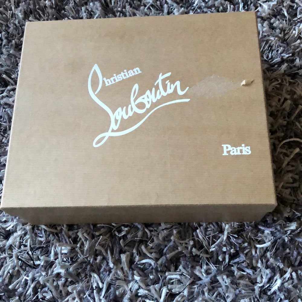 Christian Louboutin shoe box only